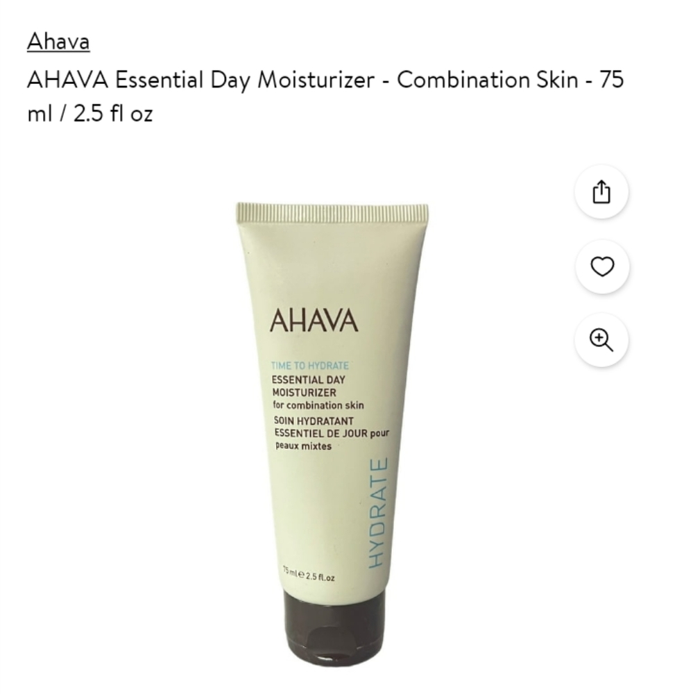 Ahava SALE 📸 daily facial moisturizer with bonus free mini hand cream